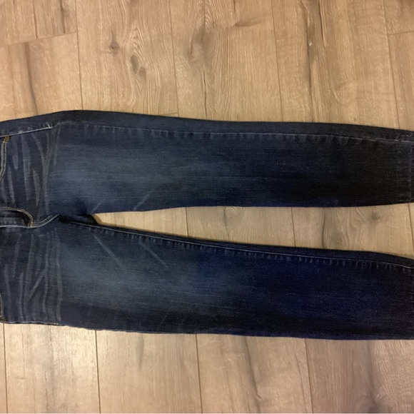 Women’s Junior Sz 3 Jolt Vintage Premium Denim Jean Skinny Dark Denim Stretch - Picture 2 of 9